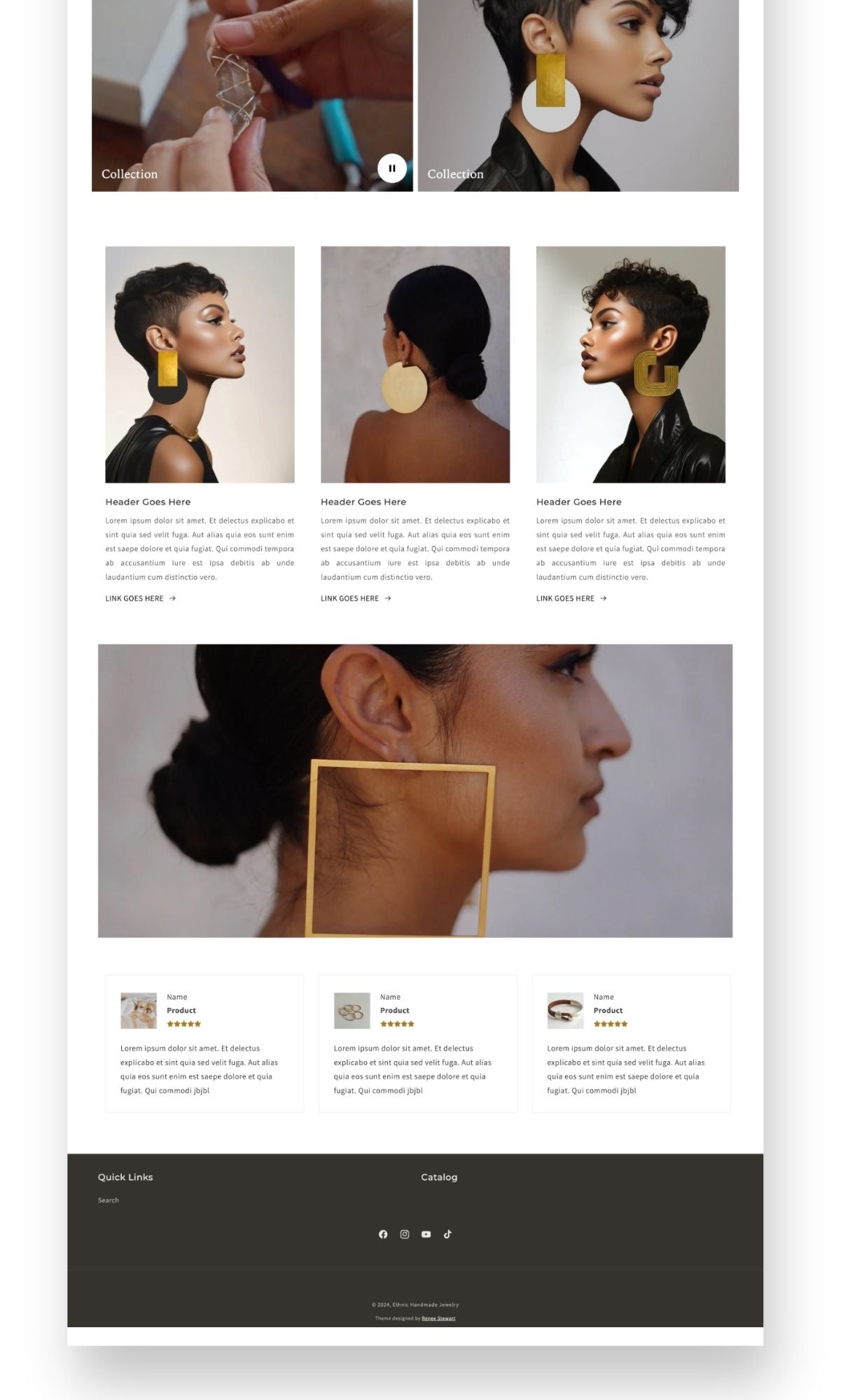 Ethnic Jewelry Shopify Template