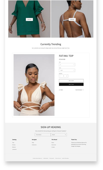 Minimal Fashion Shopify Template